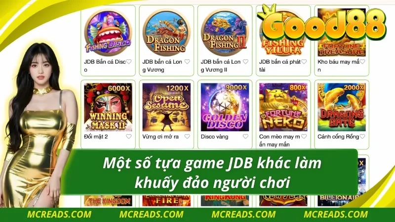 Một số tự game JDB khiến nhiều người phấn khích